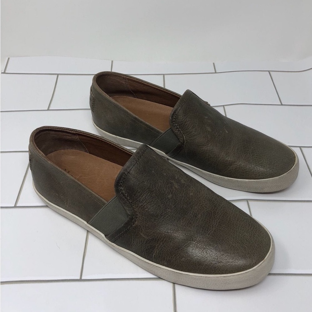 Frye Dylan Slip-On Distressed Sneakers 7.5 NWOB